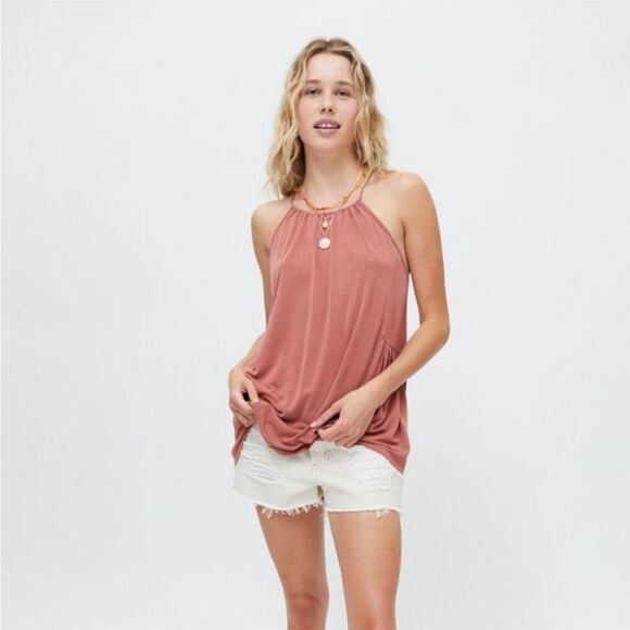 URBAN Outfitters Venus High-Neck Tunic Top - Picture 1 of 10